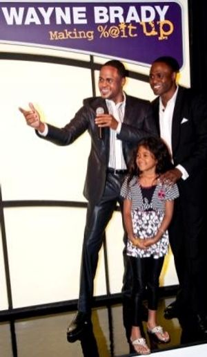 Wayne Brady and daughter, Maile Brady @ BroadwayWorld Wayne Brady and daughter, Maile Brady Photo