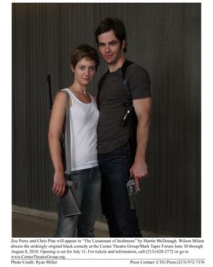 Zoe Perry and Chris Pine Photo