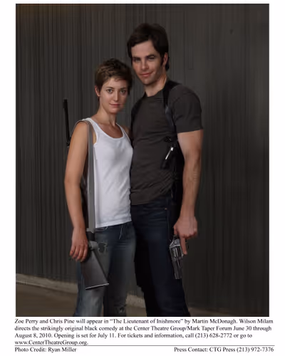 Zoe Perry and Chris Pine Photo