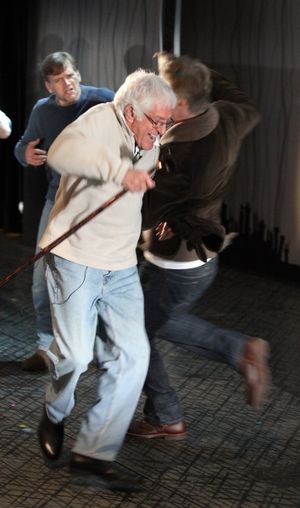 Dick Van Dyke & Cast of Mary Poppins Photo