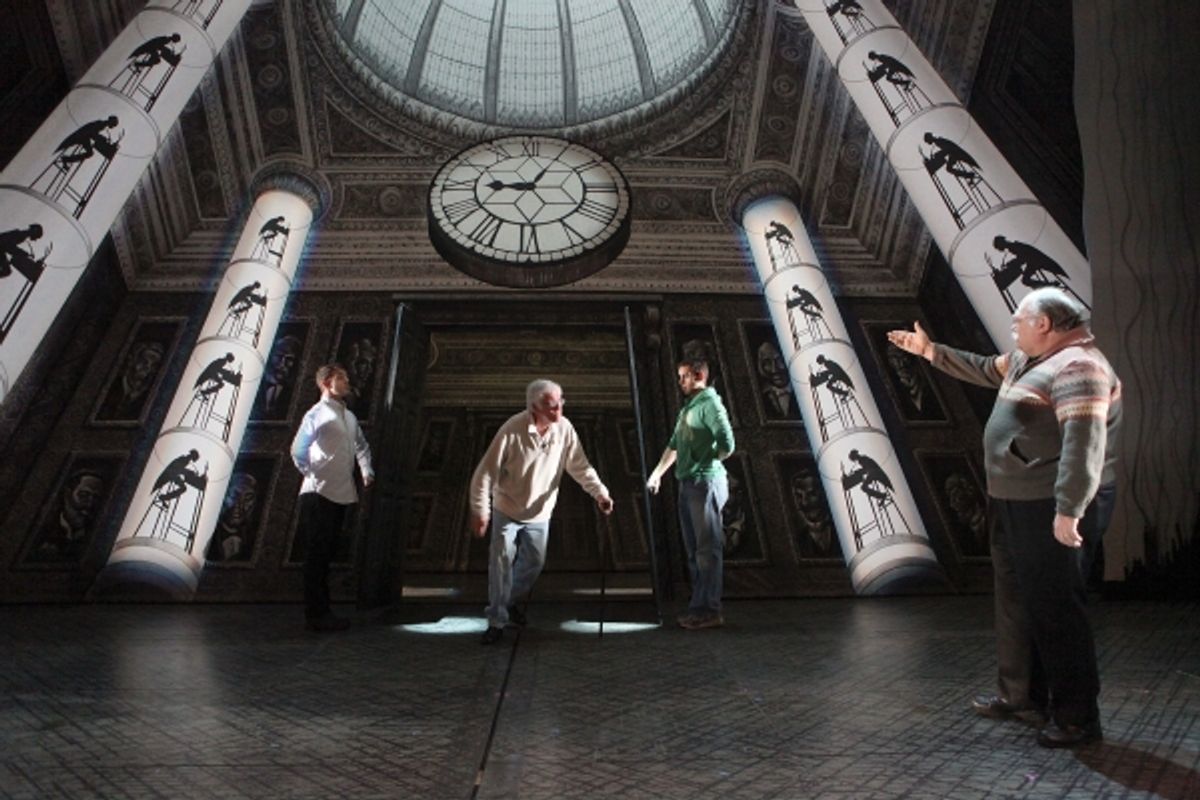 Dick Van Dyke & Cast of Mary Poppins at 