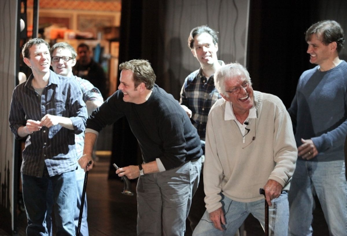 Dick Van Dyke & Cast of Mary Poppins at 