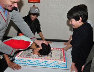 Stephen Daldry, Liam Redhead, Dayton Tavares, Alex Ko @ BroadwayWorld Stephen Daldry, Liam Redhead, Dayton Tavares, Alex Ko Photo