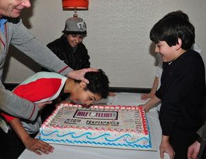 Stephen Daldry, Liam Redhead, Dayton Tavares, Alex Ko @ BroadwayWorld Stephen Daldry, Liam Redhead, Dayton Tavares, Alex Ko Photo