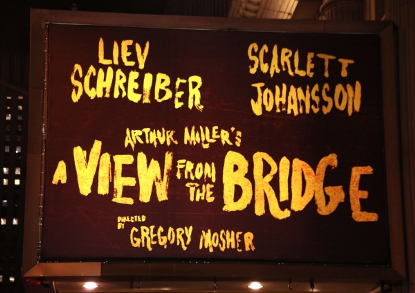 Photo Coverage: A VIEW FROM THE BRIDGE - Opening Night Curtain Call  Image