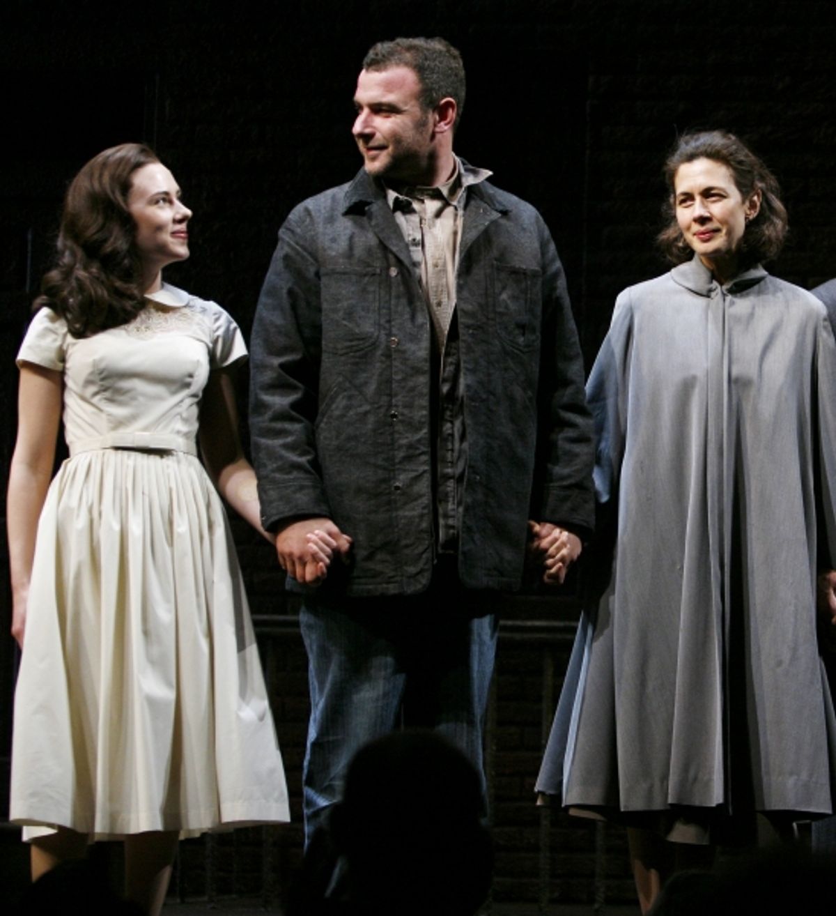 Scarlett Johansson, Liev Schreiber, Jessica Hecht at 