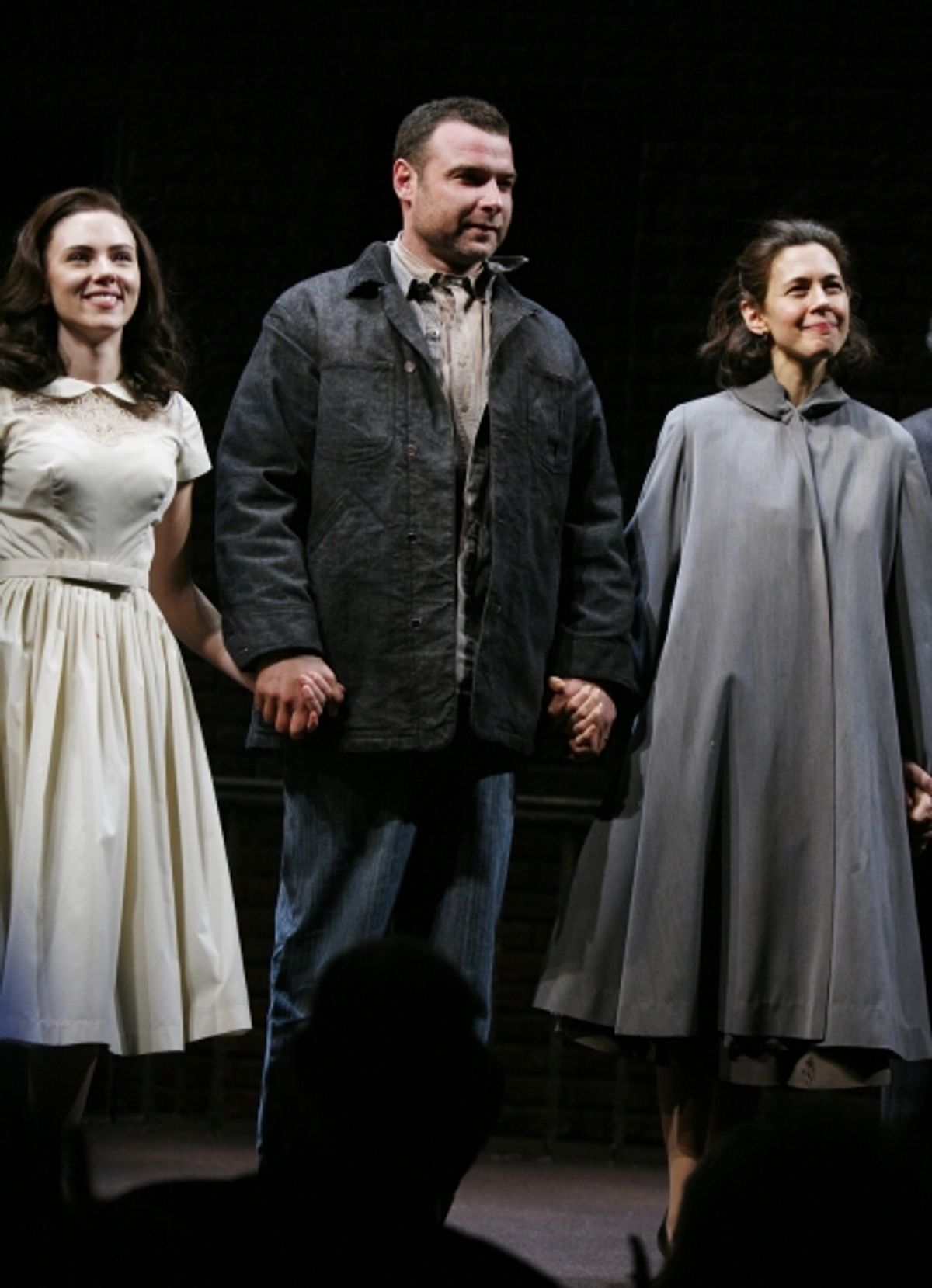 Scarlett Johansson, Liev Schreiber, Jessica Hecht at 