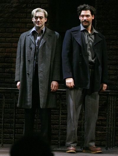 Morgan Spector & Corey Stoll Photo