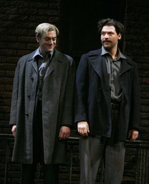 Morgan Spector & Corey Stoll @ BroadwayWorld Morgan Spector & Corey Stoll Photo