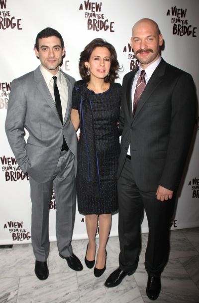 Morgan Spector, Jessica Hecht & Corey Stoll Photo