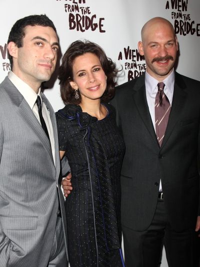 Morgan Spector, Jessica Hecht & Corey Stoll Photo