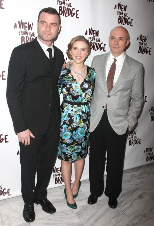 Liev Schreiber, Scarlett Johansson and Gregory Mosher Photo