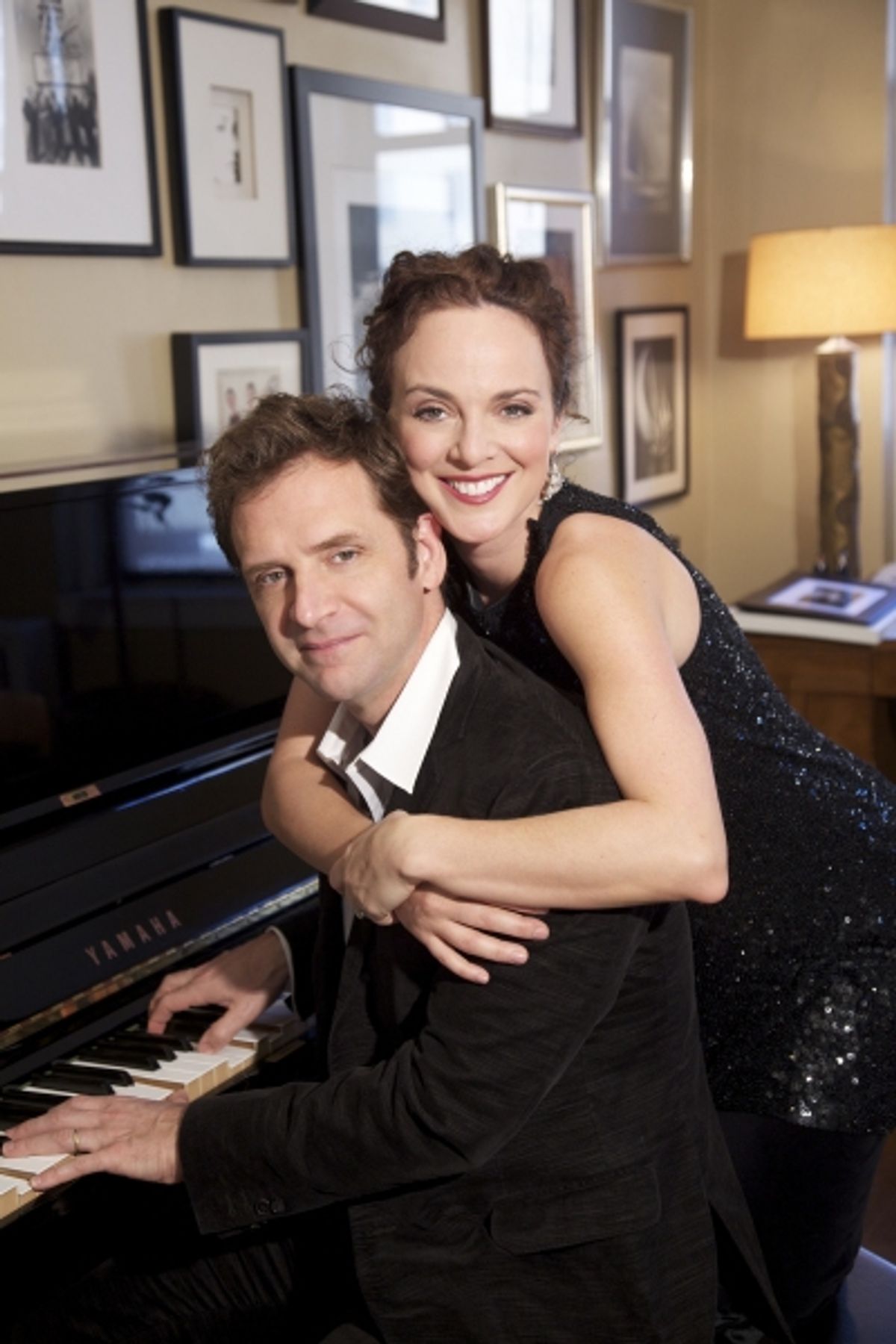 Malcolm Gets and Melissa Errico at 