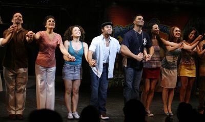 Corbin Bleu and the Cast of IN THE HEIGHTS! Photo