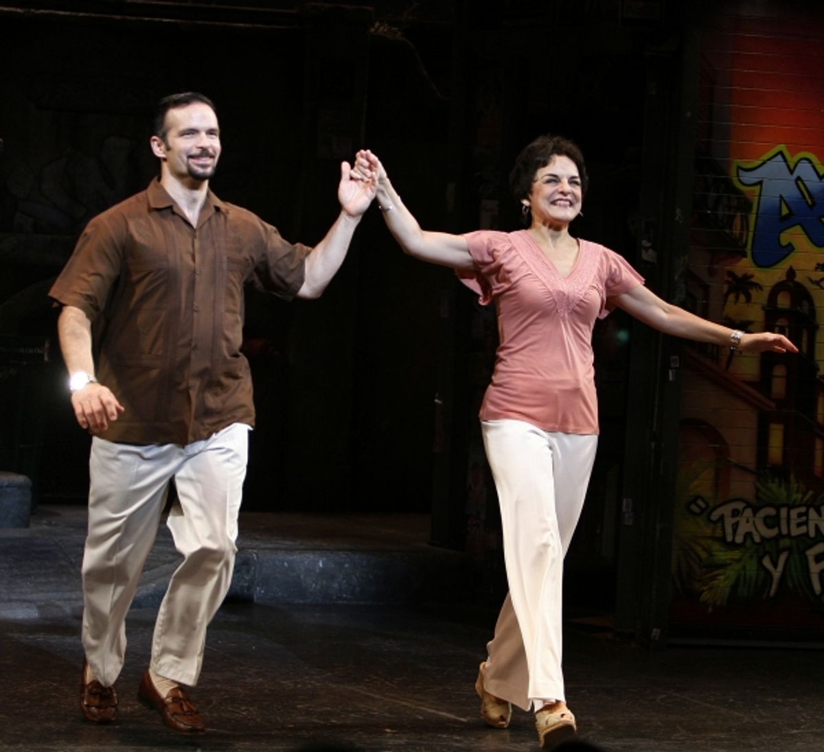 Rick Negron and Priscilla Lopez at 