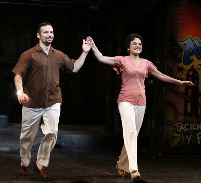 Rick Negron and Priscilla Lopez Photo
