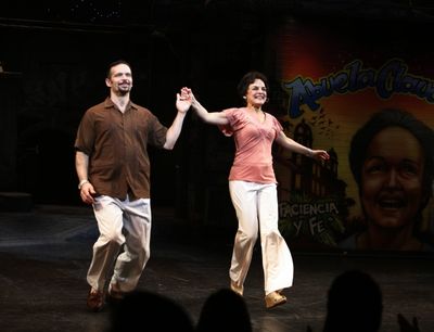 Rick Negron and Priscilla Lopez Photo