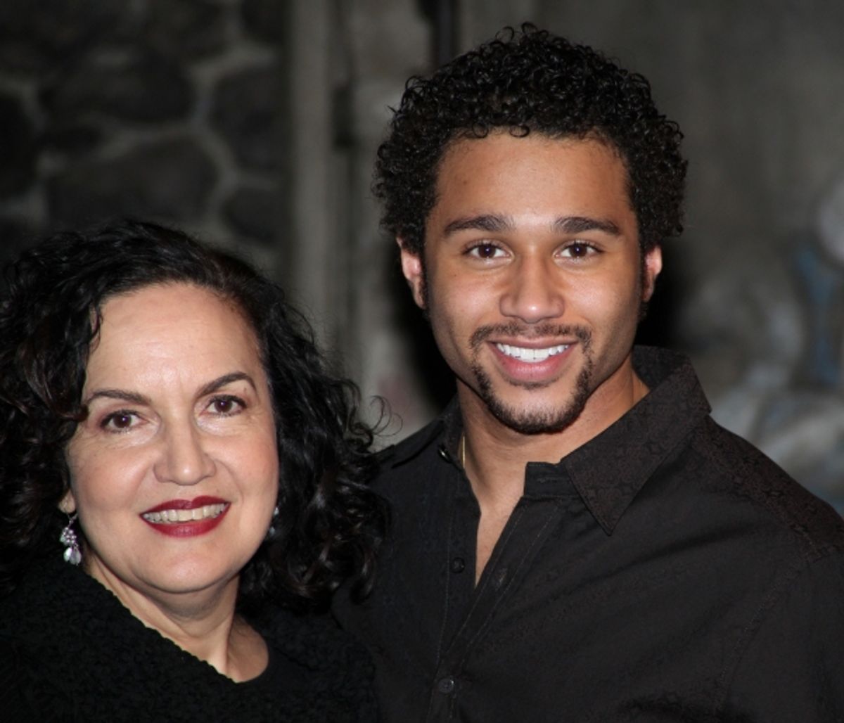 Olga Merediz and Corbin Bleu at 