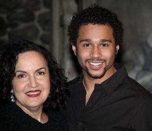 Olga Merediz and Corbin Bleu Photo