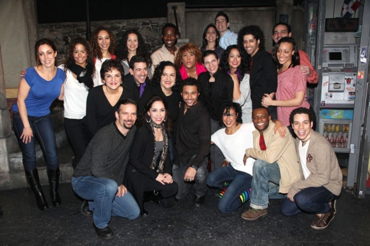 Backstage with Corbin Bleu at IN THE HEIGHTS at 