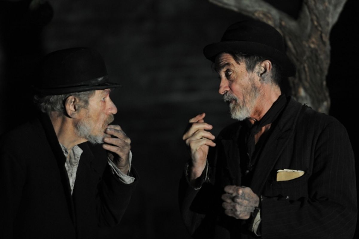 Ian McKellen and Roger Rees at 