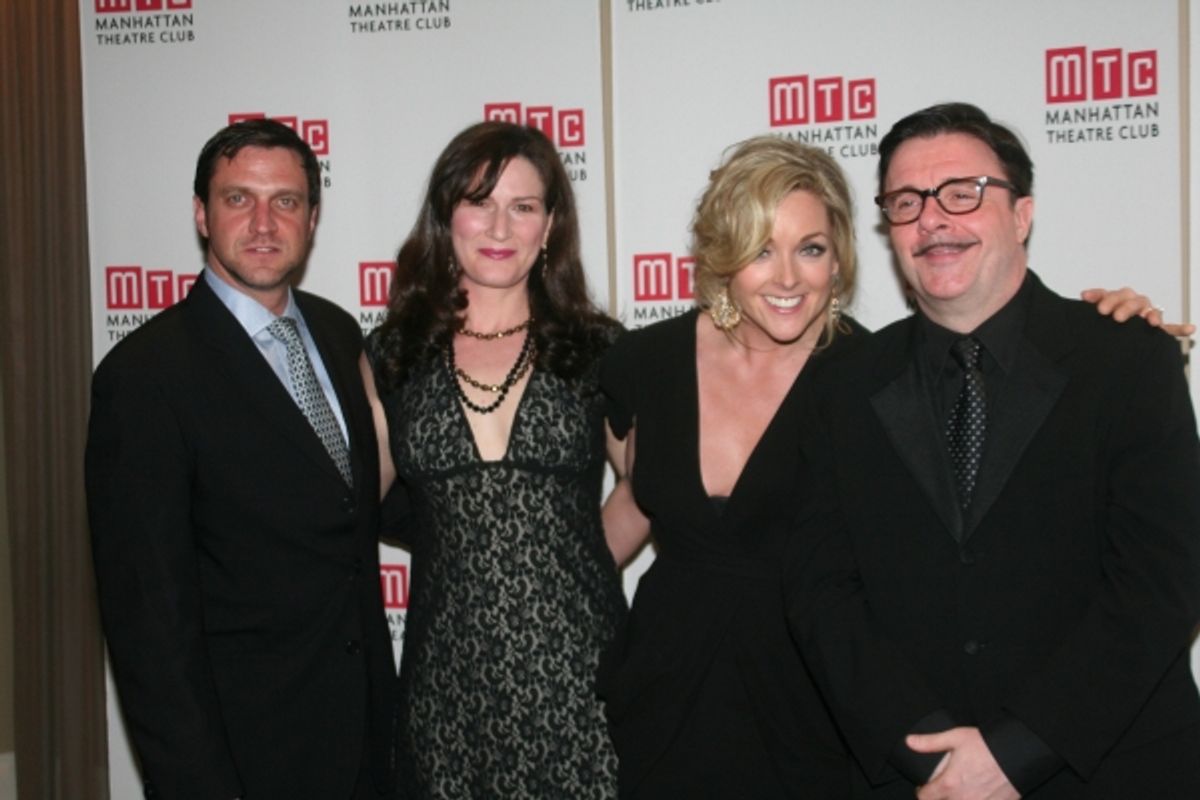 Raul Esparza, Ana Gasteyer, Jane Krakowski and Nathan Lane at 