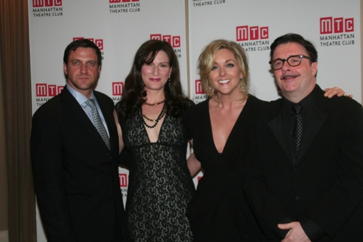 Raul Esparza, Ana Gasteyer, Jane Krakowski and Nathan Lane at 