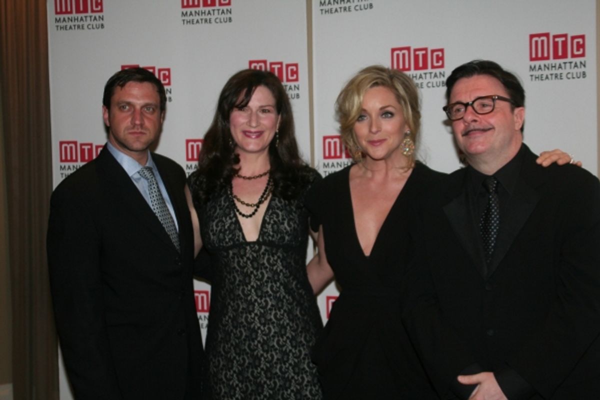 Raul Esparza, Ana Gasteyer, Jane Krakowski and Nathan Lane at 
