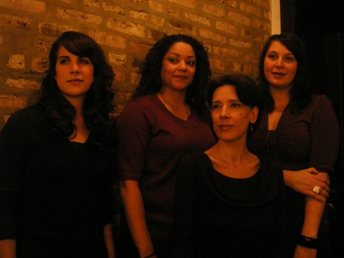 Becky Chicoine, Lina Kernan, Katherine L. Condit, and Shannon Strodel at 