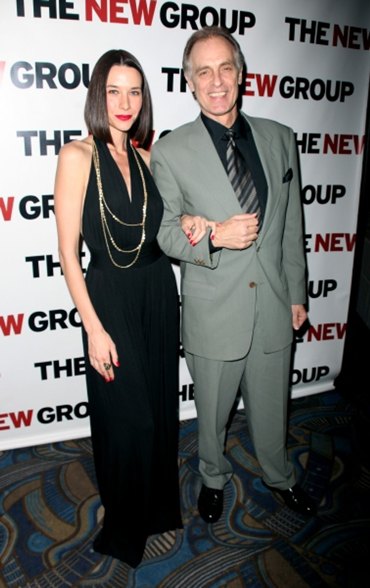 Hayley Dumond and Keith Carradine at The New Group Gala - Part 1