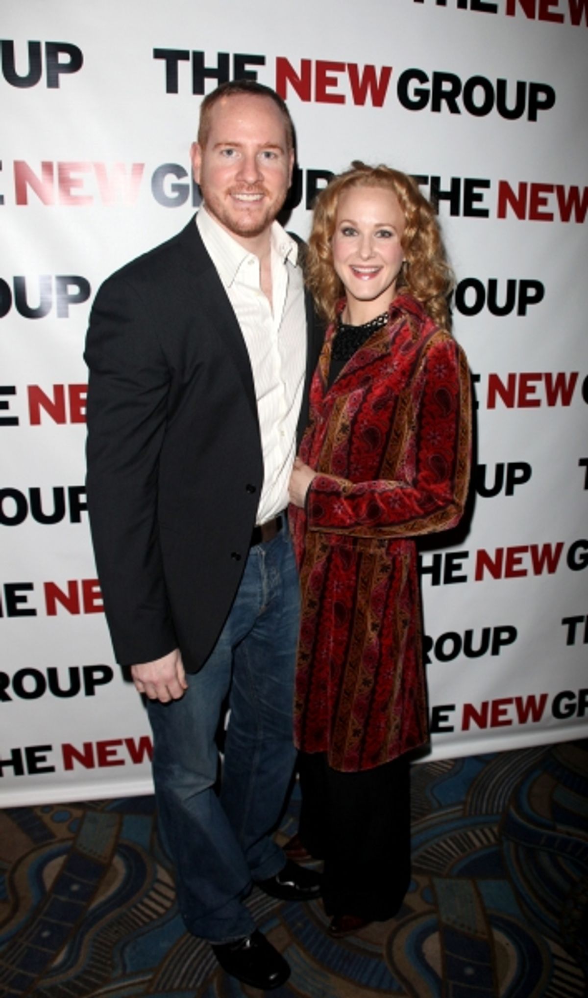 Darren Goldstein & Katie Finneran at The New Group Gala - Part 1