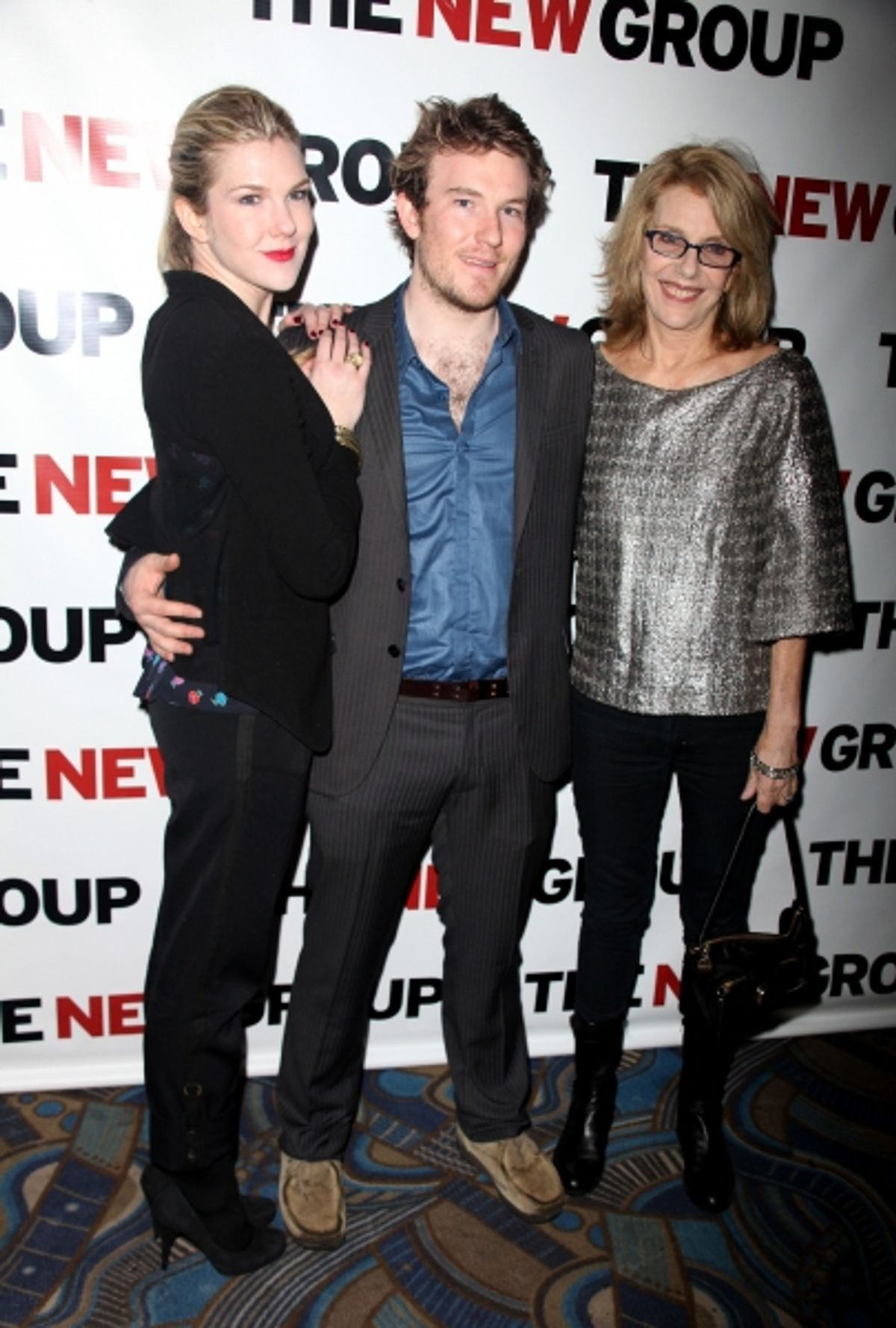 Lily Rabe, Michael Rabe & Jill Clayburgh at 