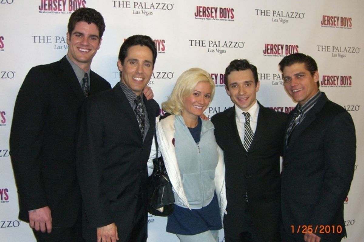 Peter Saide, Jeff Leibow, Holly Madison, Rick Faugno, Deven May  at 
