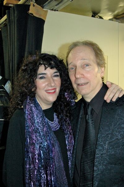 Barbara Siegal and Scott Siegal (Creator and Producer of tonights show) Photo