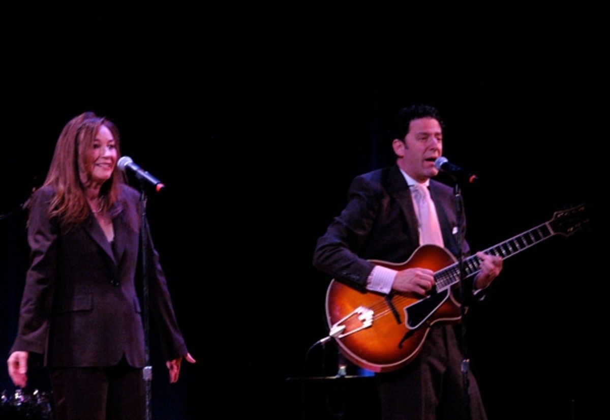 Jessica Molaskey and John Pizzarelli at 2010 Nightlife Awards