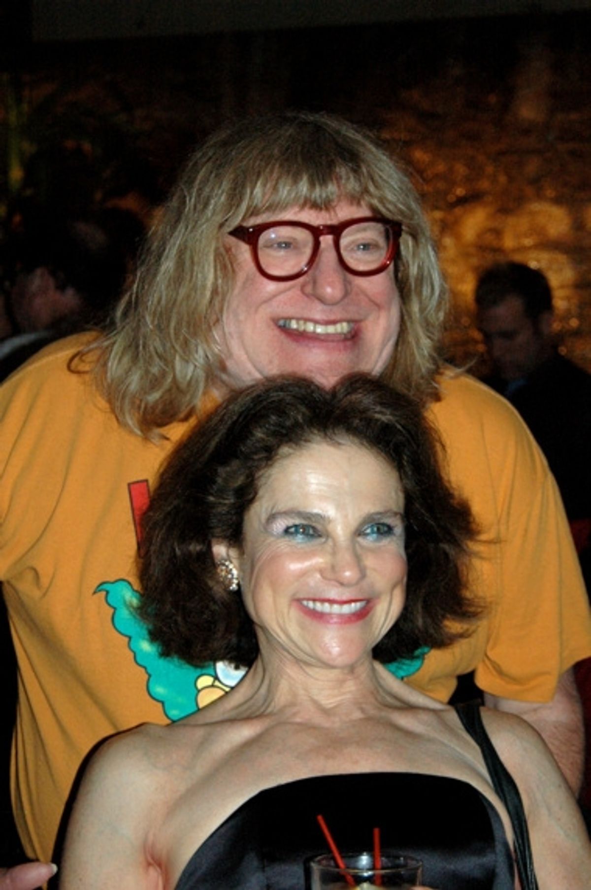 Bruce Vilanch and Tovah Feldshuh at 2010 Nightlife Awards