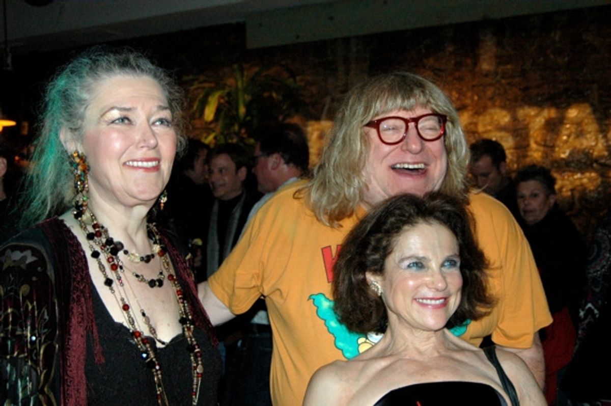 Baby Jane Dexter, Bruce Vilanch and Tovah Feldshuh at 