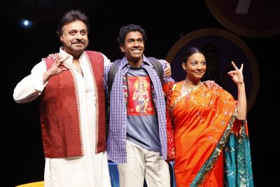 Tony Mirrcandani, Raja Burrows and Soneela Nankani
 Photo