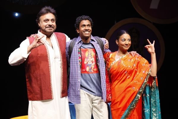 Tony Mirrcandani, Raja Burrows and Soneela Nankani
 Photo