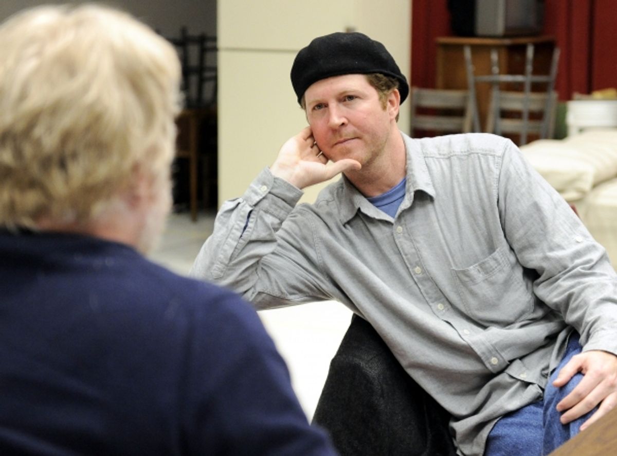 Playwright Brett C. Leonard  at 