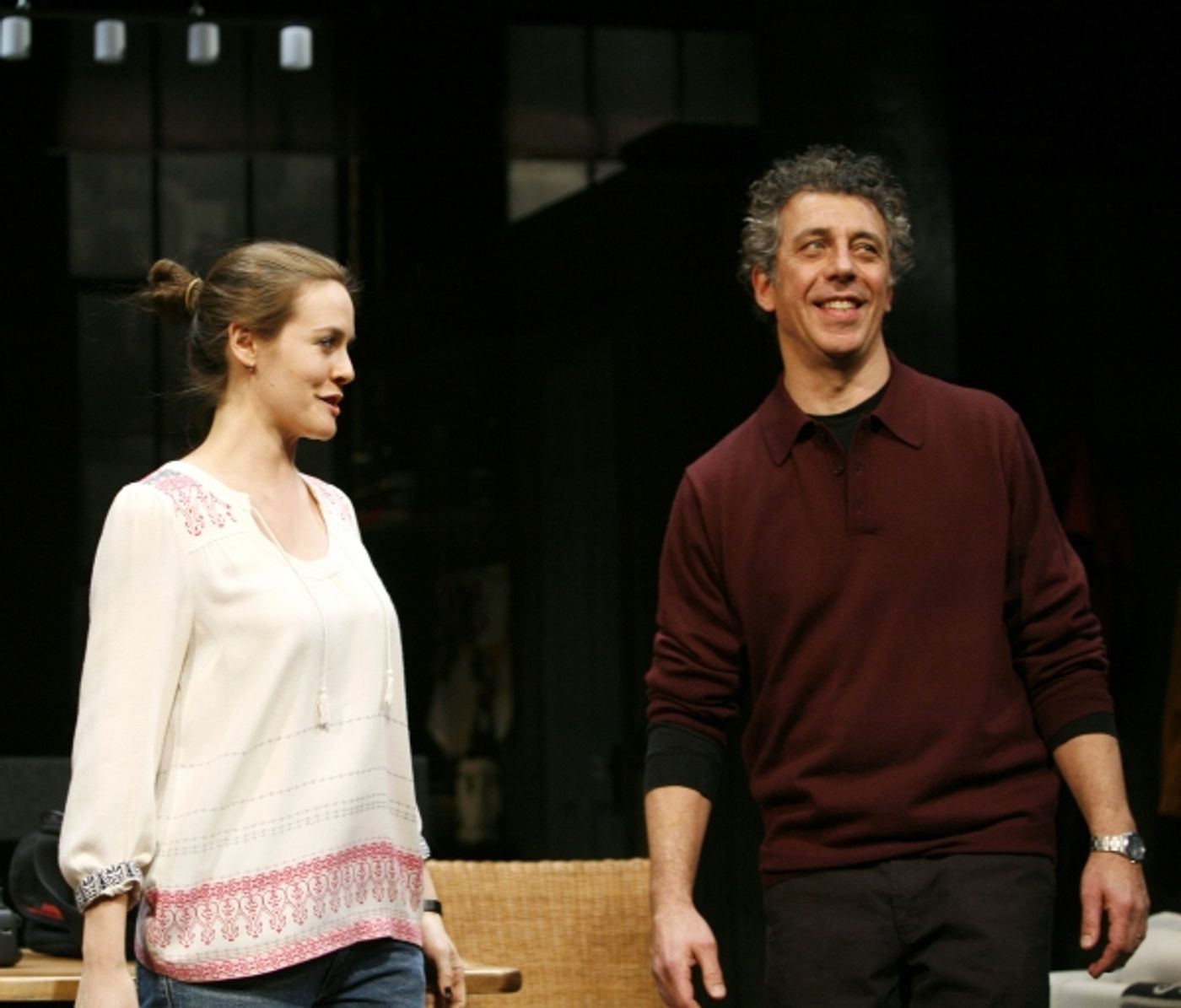 Photo Coverage: TIME STANDS STILL Opening Night Curtain Call  Image