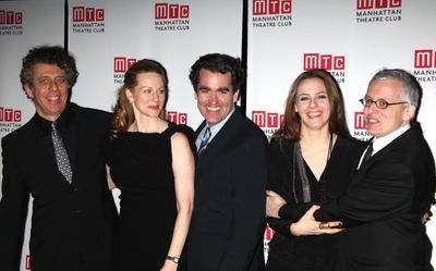 Eric Bogosian, Laura Linney, Brian d'Arcy James, Alicia Silverstone, Donald Margulies Photo