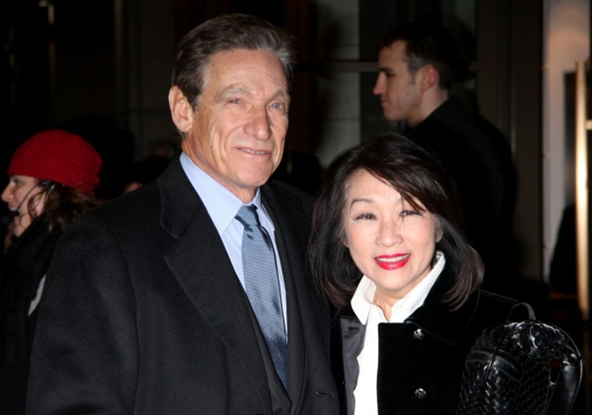 Maury Povich & Connie Chung at 