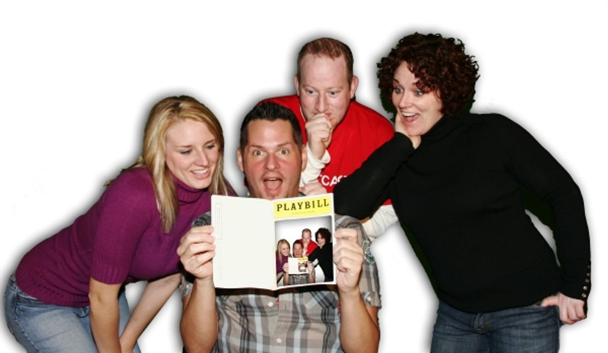 Allyson Ortwein, Jamie Richards, Joe Plambeck, and Jamie Warrow at 