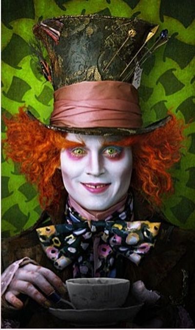Johnny Depp as the 'Mad Hatter' Photo