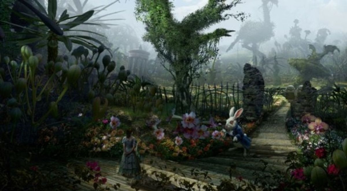 Mia Wasikowska as 'Alice' at 