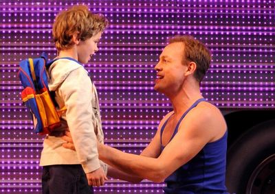 Red Walker and Jason Donovan Photo