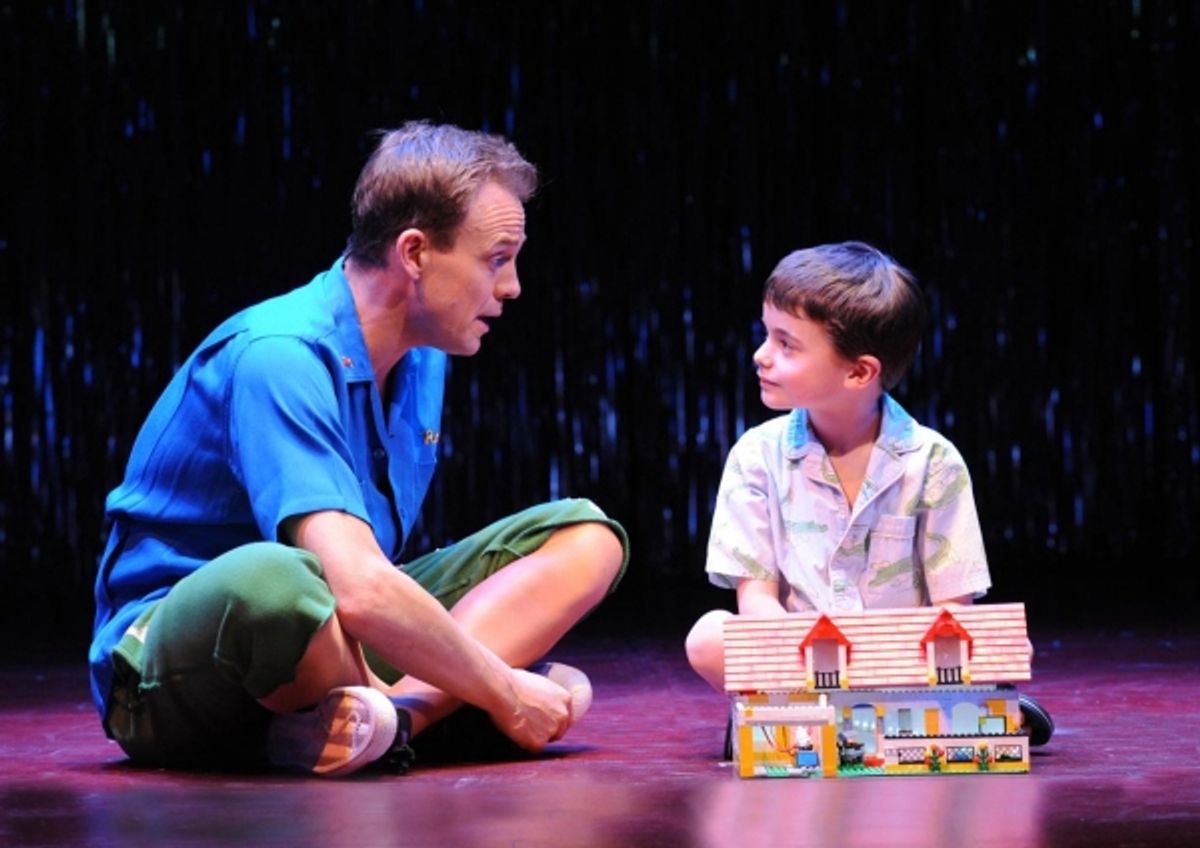 Jason Donovan and Cameron Sayers at 