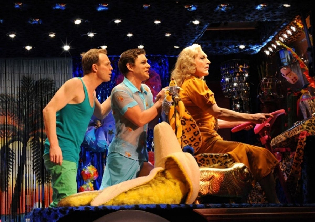 Jason Donovan, Oliver Thornton and Tony Sheldon at 