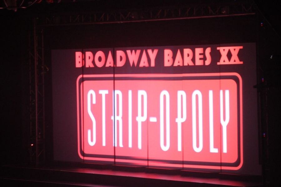 Photo Coverage: BROADWAY BARES XX: STRIP-OPOLY Opening Number Image